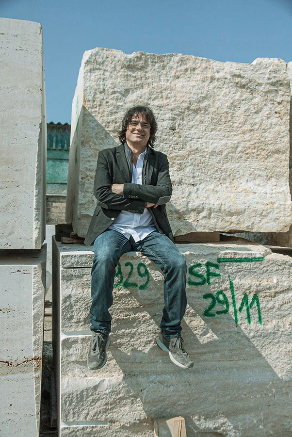 Stefano Lorenzini, fondatore Silfra Travertino Stefano Lorenzini