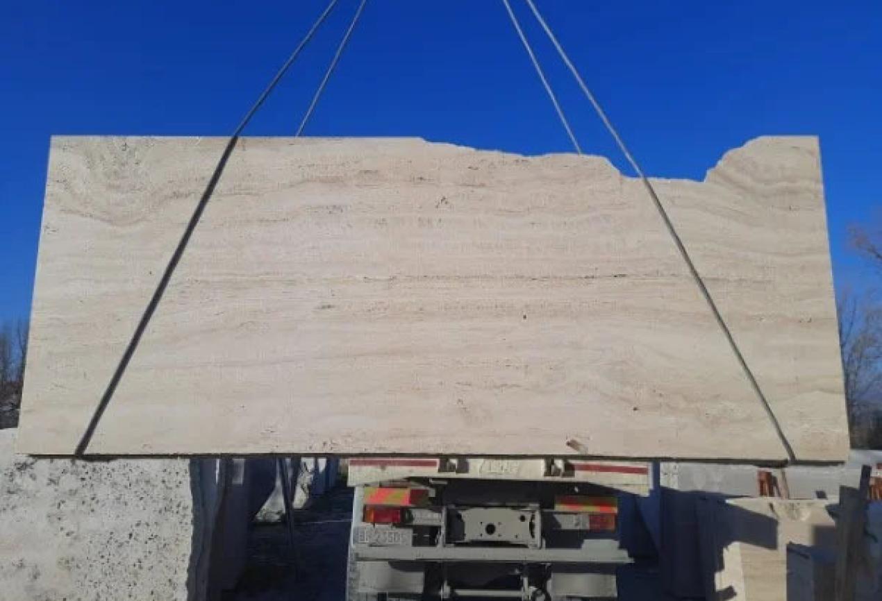 Vendita lastre Travertino Classico